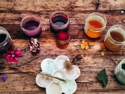 La peinture végétale : faire ses couleurs au jardin